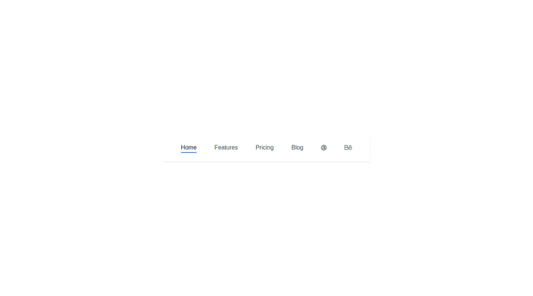 Harness screenshot of meraki-navbar-simple at 1440 pixels wide