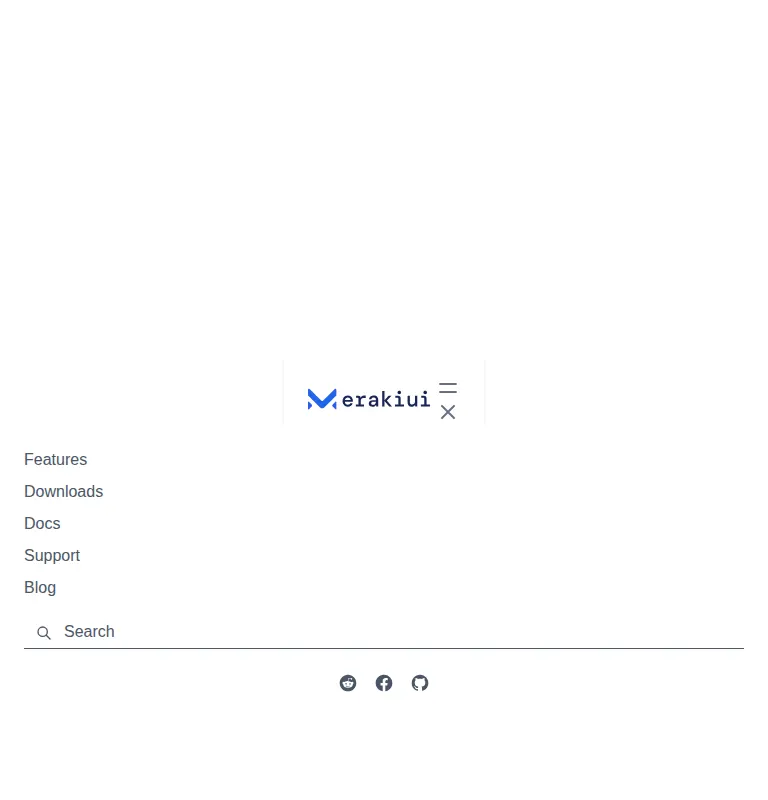 Harness screenshot of meraki-navbar-social-media-links at 768 pixels wide