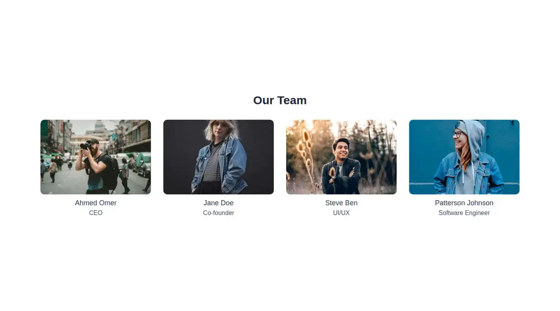 Harness screenshot of meraki-team-simple at 1440 pixels wide