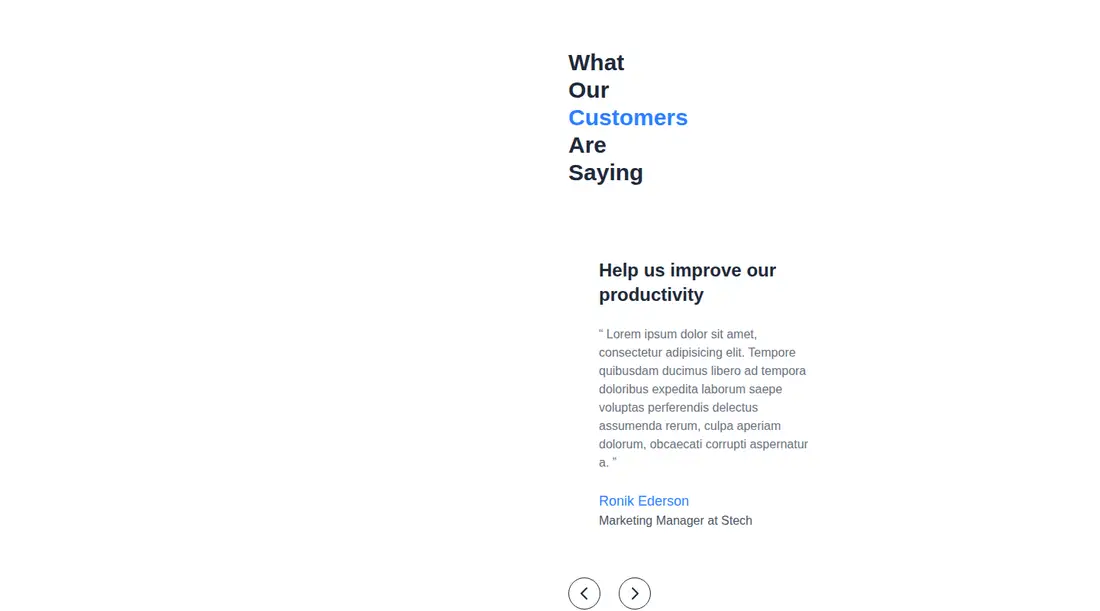 Harness screenshot of meraki-testimonials-full-page at 1440 pixels wide