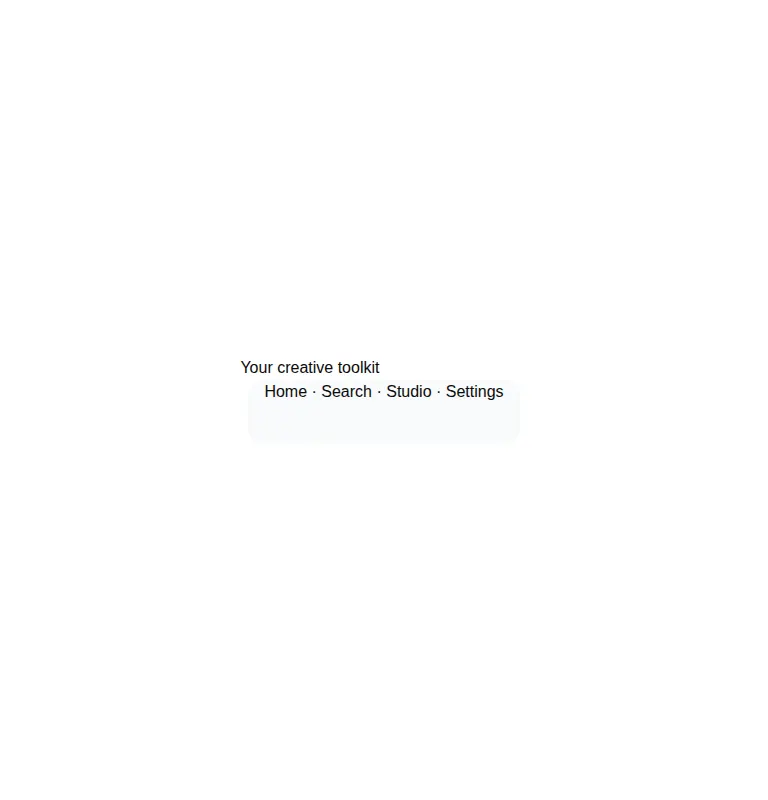 Harness screenshot of motion-primitives-dock at 768 pixels wide