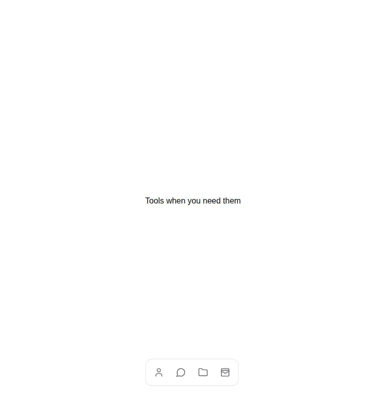 Harness screenshot of motion-primitives-toolbar-expandable at 768 pixels wide
