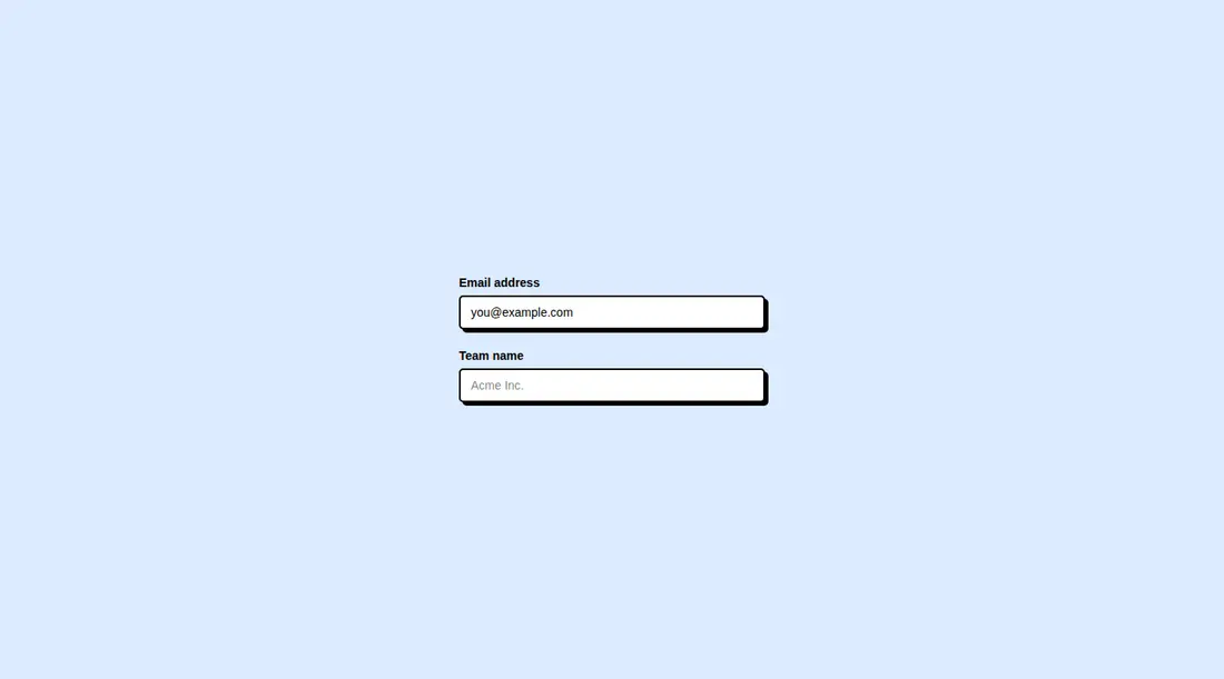 Harness screenshot of neobrutalism-nlabel at 1440 pixels wide