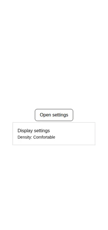 Harness screenshot of neobrutalism-popover at 375 pixels wide