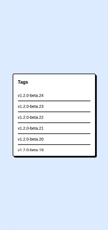 Harness screenshot of neobrutalism-scroll-area at 375 pixels wide
