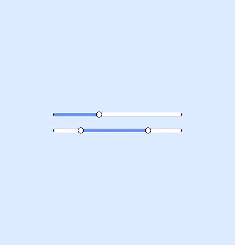 Harness screenshot of neobrutalism-slider at 768 pixels wide