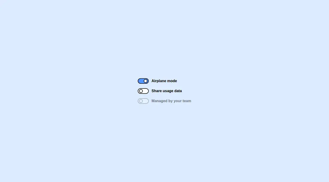 Harness screenshot of neobrutalism-switch at 1440 pixels wide