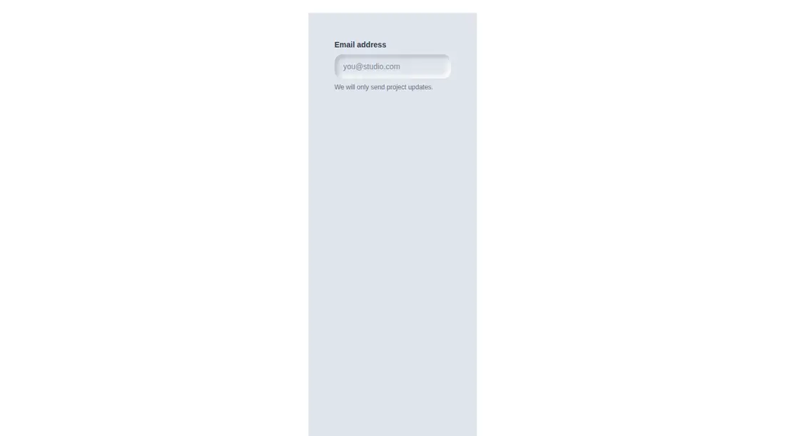 Harness screenshot of neu-input at 1440 pixels wide