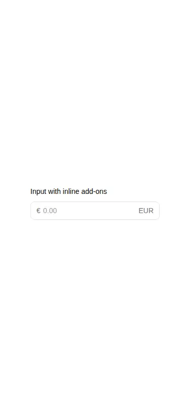 Harness screenshot of originui-input-13 at 375 pixels wide
