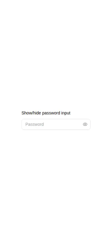 Harness screenshot of originui-password-23 at 375 pixels wide