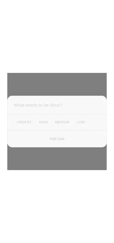 Harness screenshot of ruixen-add-task-sheet at 375 pixels wide