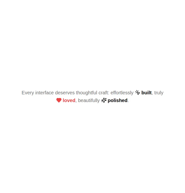 Harness screenshot of ruixen-animated-highlight-text at 768 pixels wide