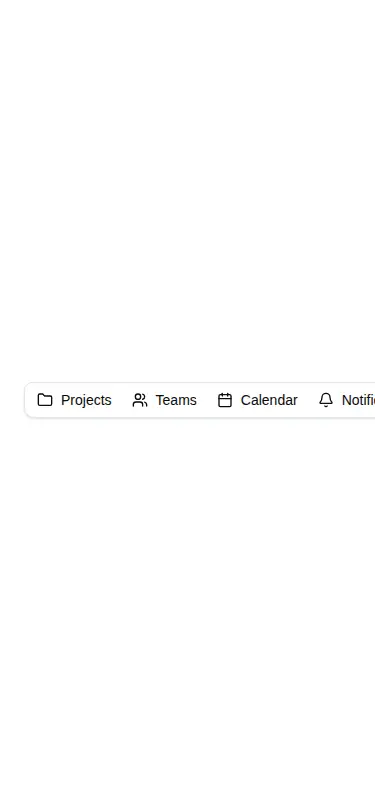 Harness screenshot of ruixen-app-menu-bar at 375 pixels wide