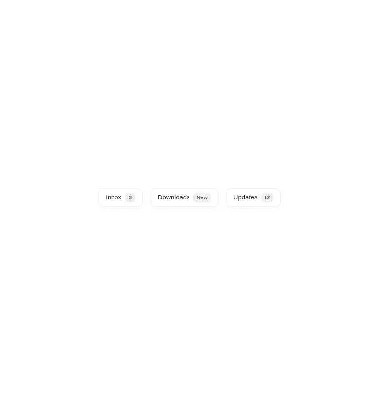 Harness screenshot of ruixen-badge-button-combo at 768 pixels wide
