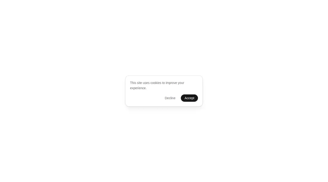 Harness screenshot of ruixen-banner-cookie at 1440 pixels wide