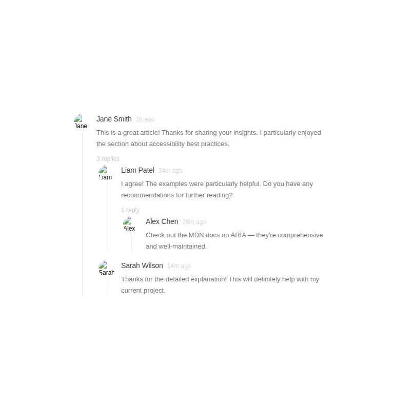Harness screenshot of ruixen-comment-thread at 768 pixels wide
