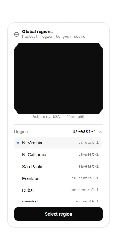 Harness screenshot of ruixen-deploy-region-globe at 375 pixels wide