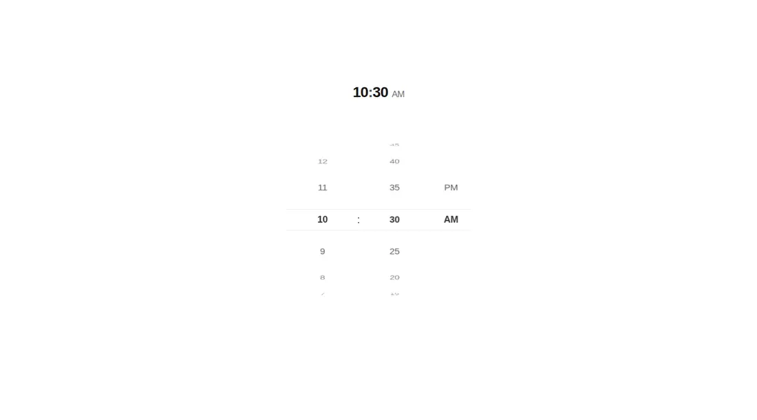 Harness screenshot of ruixen-drum-picker at 1440 pixels wide