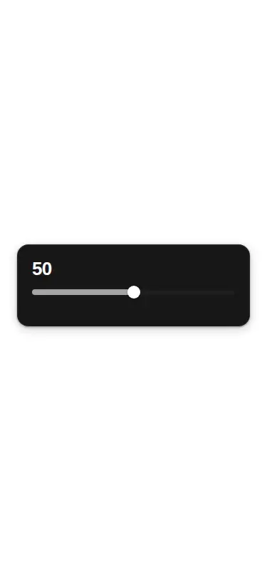 Harness screenshot of ruixen-fine-tune-slider at 375 pixels wide