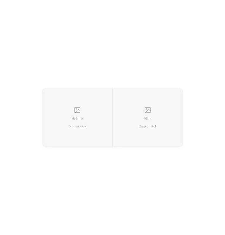 Harness screenshot of ruixen-glass-image-compare at 768 pixels wide