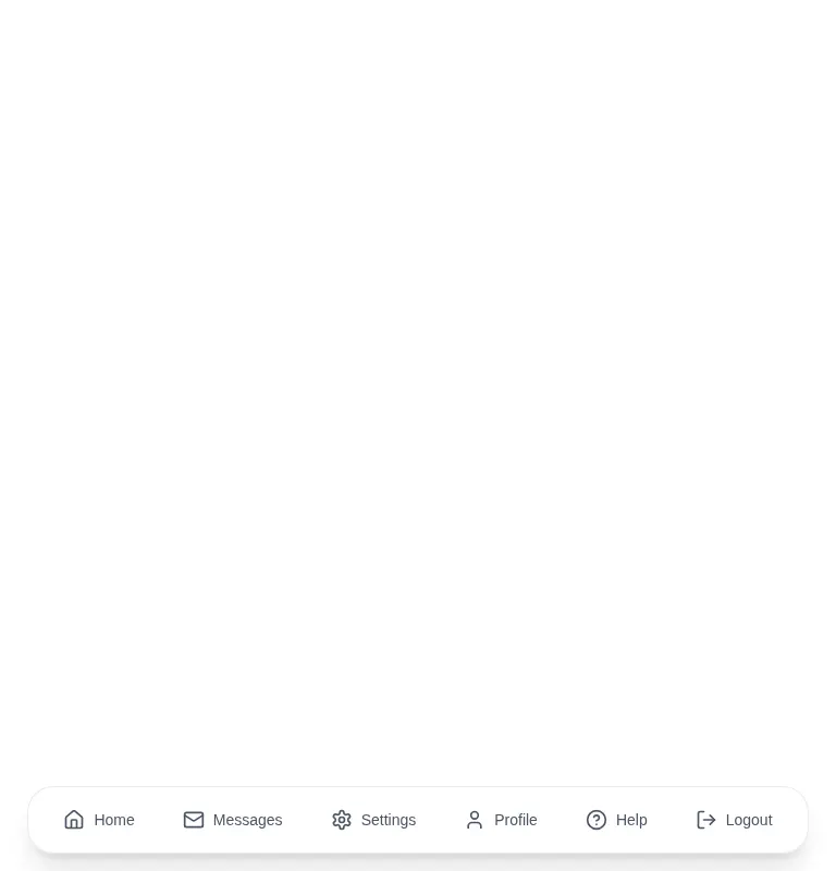 Harness screenshot of ruixen-hover-gradient-navbar at 768 pixels wide