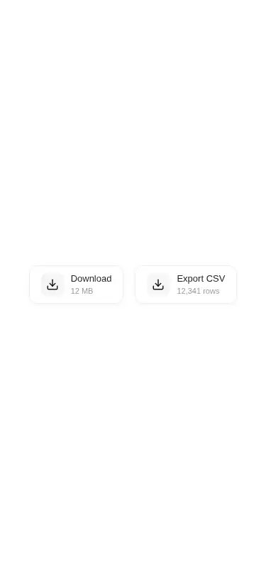 Harness screenshot of ruixen-icon-label-subtext-button at 375 pixels wide