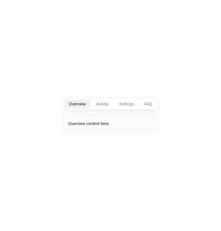 Harness screenshot of ruixen-magnetic-tabs at 768 pixels wide