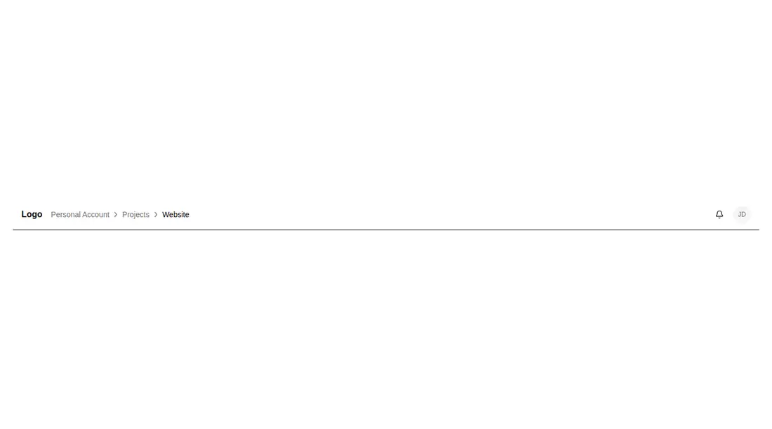 Harness screenshot of ruixen-navbar-breadcrumb at 1440 pixels wide