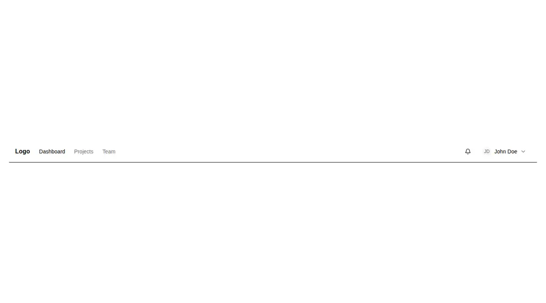 Harness screenshot of ruixen-navbar-user-menu at 1440 pixels wide