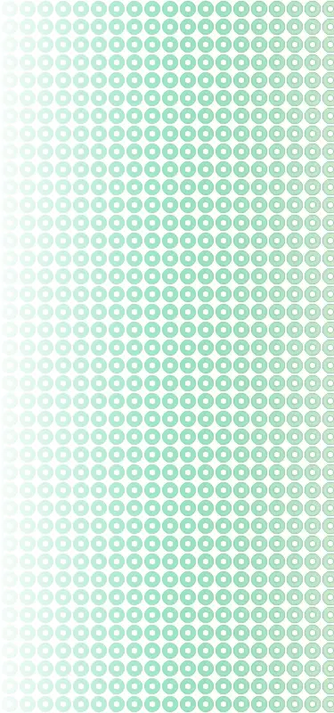 Harness screenshot of ruixen-neon-circle-grid at 375 pixels wide