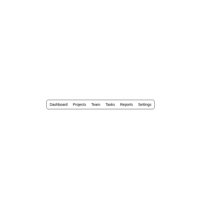 Harness screenshot of ruixen-nested-dashboard-menu at 768 pixels wide