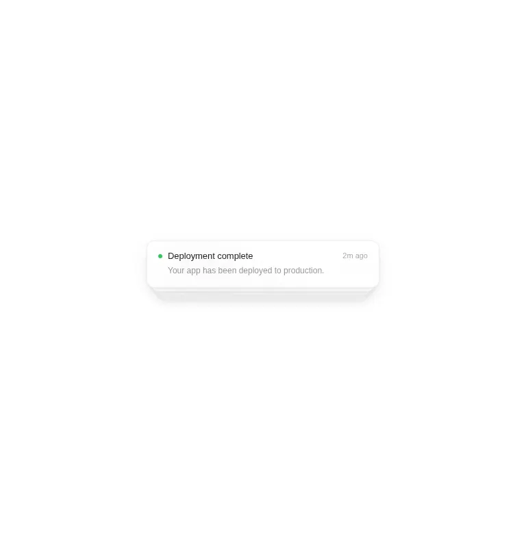 Harness screenshot of ruixen-notification at 768 pixels wide