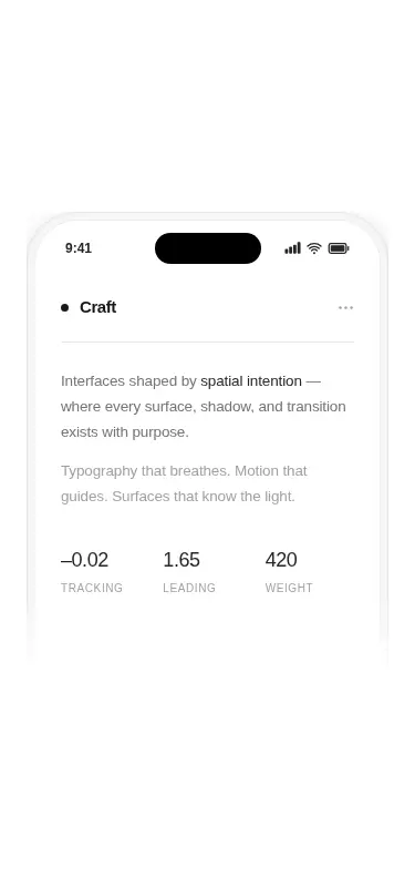 Harness screenshot of ruixen-phone-mockup-card at 375 pixels wide