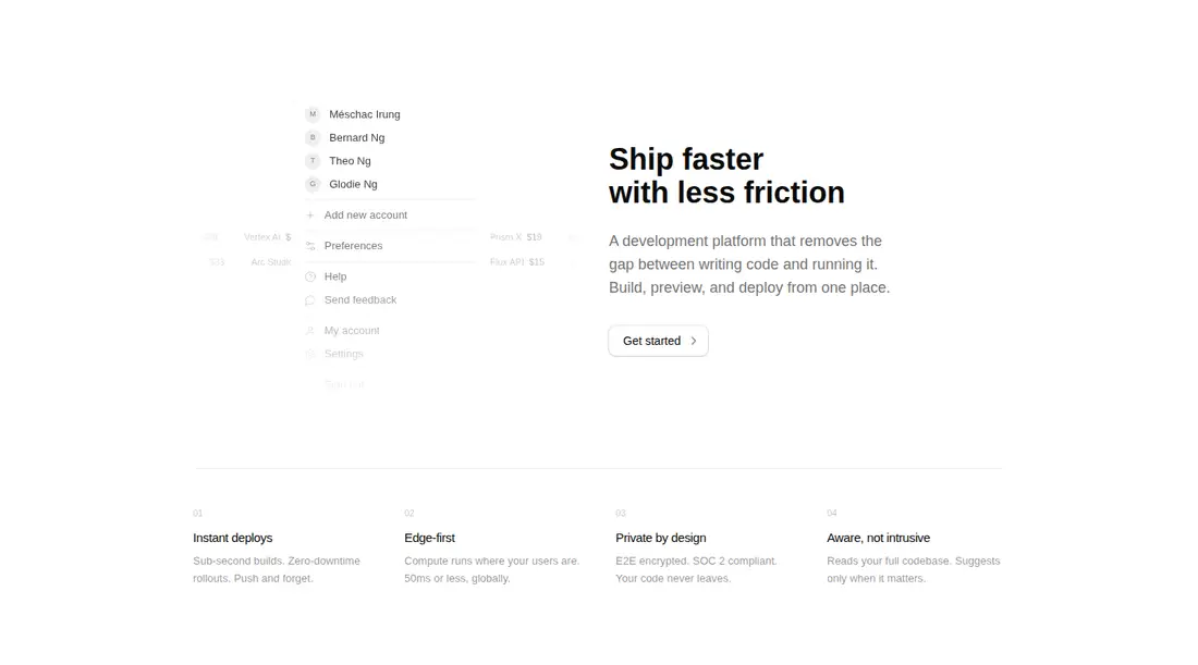 Harness screenshot of ruixen-product-card-hero at 1440 pixels wide