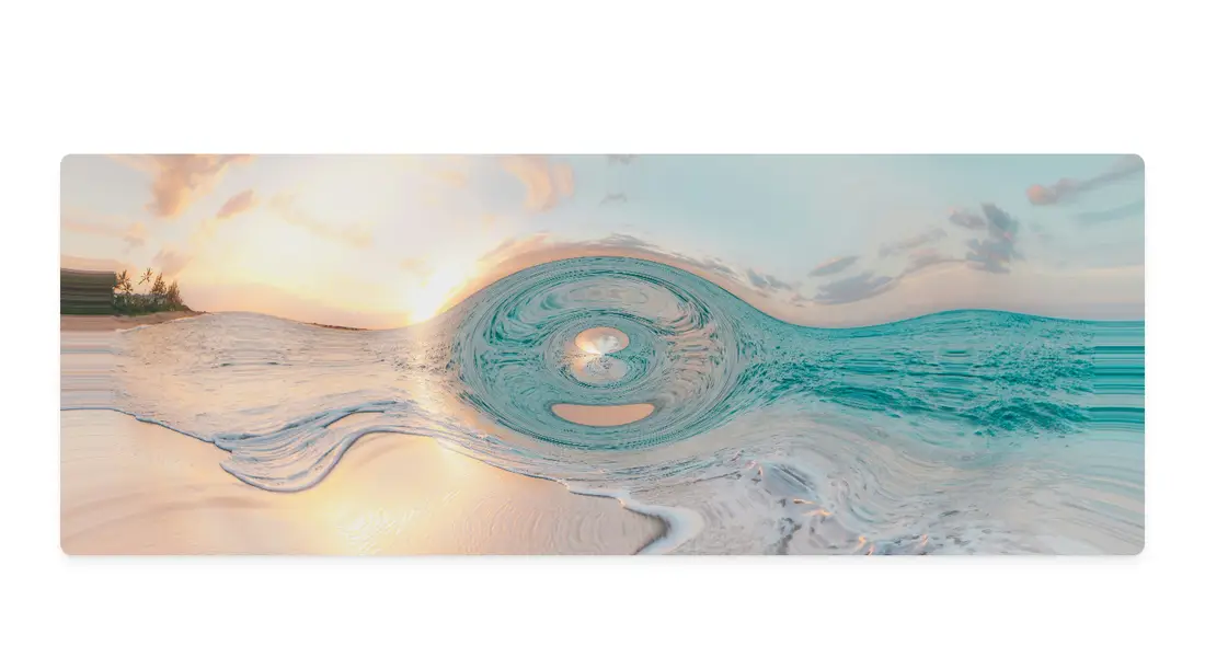 Harness screenshot of ruixen-ripple-distortion at 1440 pixels wide