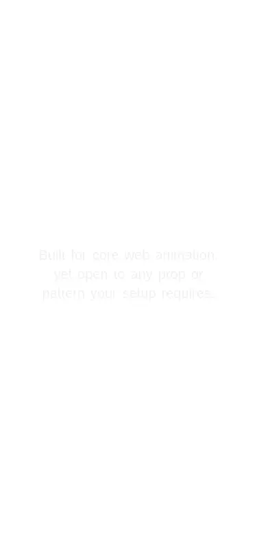 Harness screenshot of ruixen-scroll-text-rise at 375 pixels wide