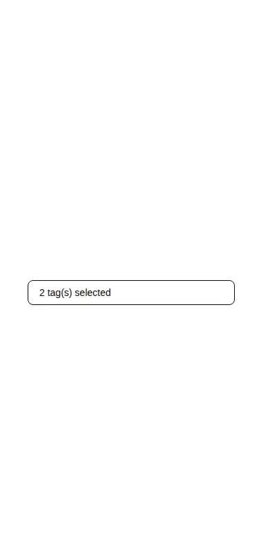 Harness screenshot of ruixen-tag-cloud-select at 375 pixels wide