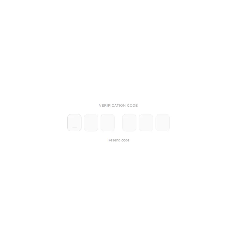 Harness screenshot of ruixen-verification-input at 768 pixels wide