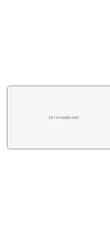 Harness screenshot of shadcn-aspect-ratio at 375 pixels wide