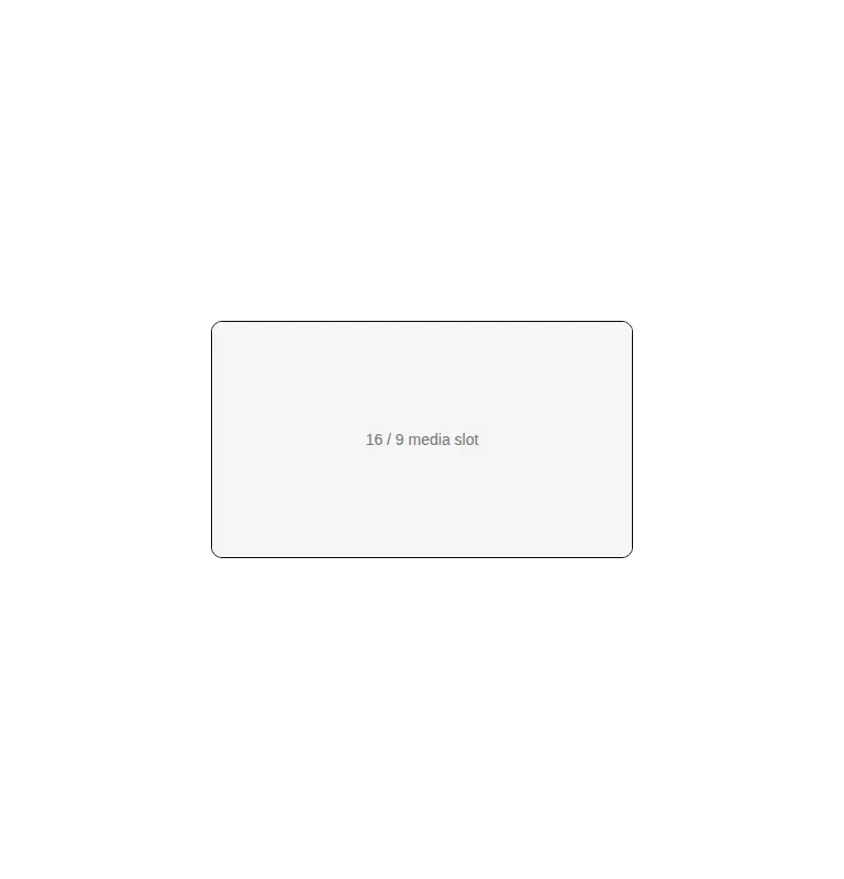Harness screenshot of shadcn-aspect-ratio at 768 pixels wide