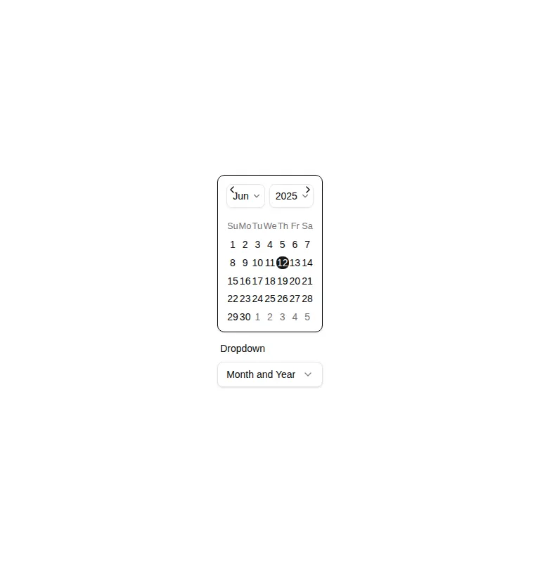 Harness screenshot of shadcn-block-calendar-13 at 768 pixels wide