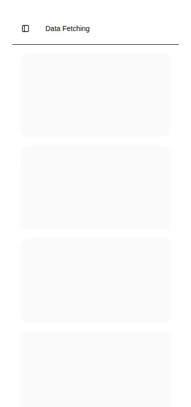 Harness screenshot of shadcn-block-sidebar-03 at 375 pixels wide