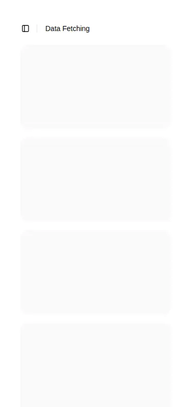 Harness screenshot of shadcn-block-sidebar-04 at 375 pixels wide