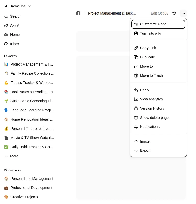Harness screenshot of shadcn-block-sidebar-10 at 768 pixels wide