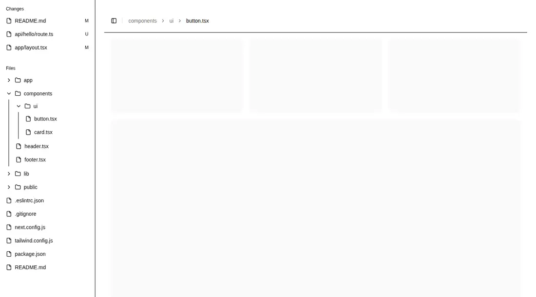 Harness screenshot of shadcn-block-sidebar-11 at 1440 pixels wide