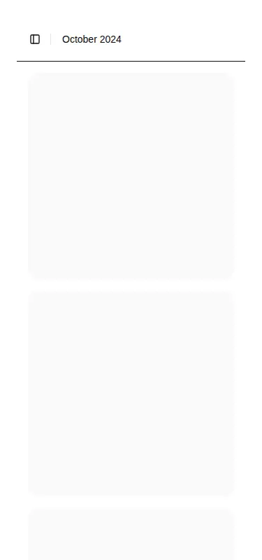 Harness screenshot of shadcn-block-sidebar-12 at 375 pixels wide