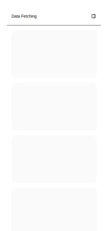 Harness screenshot of shadcn-block-sidebar-14 at 375 pixels wide