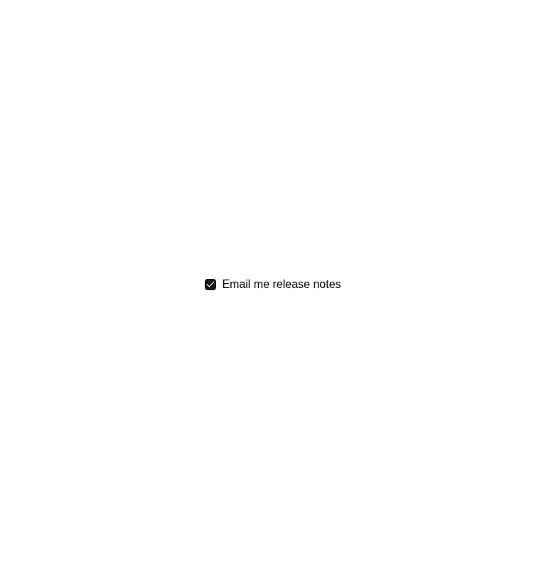 Harness screenshot of shadcn-checkbox at 768 pixels wide