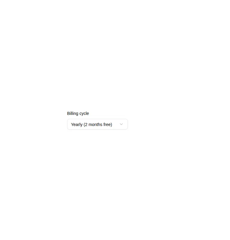 Harness screenshot of shadcn-native-select at 768 pixels wide