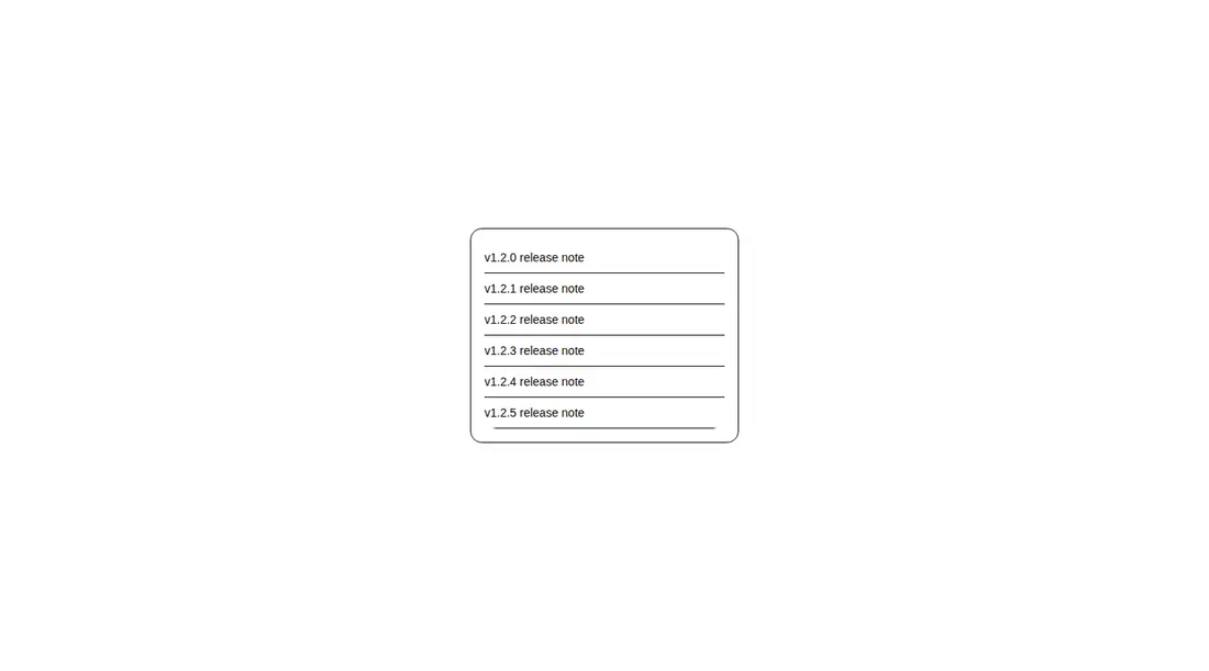 Harness screenshot of shadcn-scroll-area at 1440 pixels wide